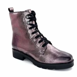 Bottines<We Do Bottines Ivoire 77707 Cuir Plomb Acier