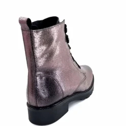 Bottines<We Do Bottines Ivoire 77707 Cuir Plomb Acier