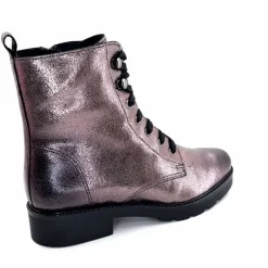 Bottines<We Do Bottines Ivoire 77707 Cuir Plomb Acier