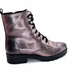 Bottines<We Do Bottines Ivoire 77707 Cuir Plomb Acier