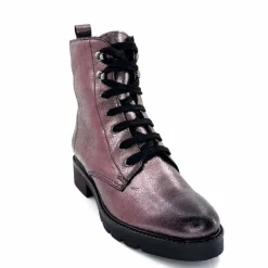 Bottines<We Do Bottines Ivoire 77707 Cuir Plomb Acier