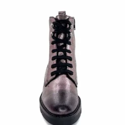 Bottines<We Do Bottines Ivoire 77707 Cuir Plomb Acier