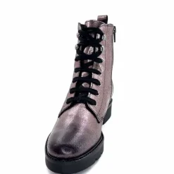 Bottines<We Do Bottines Ivoire 77707 Cuir Plomb Acier