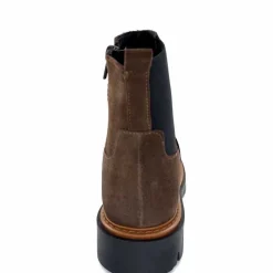 Masculin|Bottines<Ivoire0351a Bottines Ivoire 2546057 Daim Marron