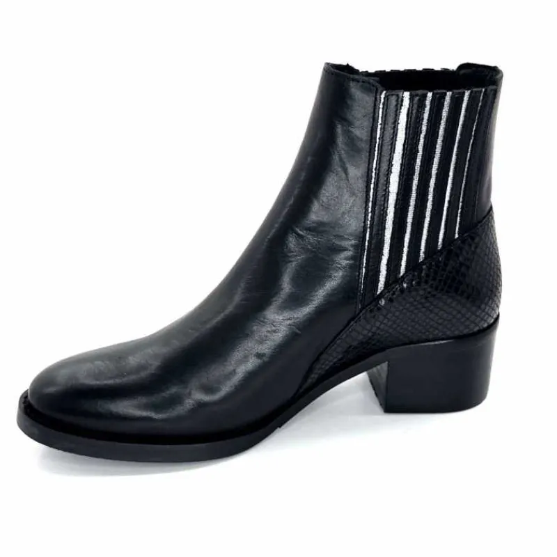 Bottines<We Do Bottines Ivoire 99885 Daim Noir