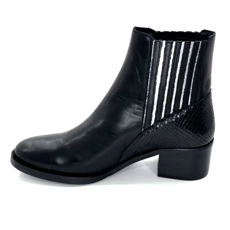 Bottines<We Do Bottines Ivoire 99885 Daim Noir