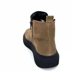 Décontracté|Basic<marchesini Bottines Ivoire 659020 Daim Taupe