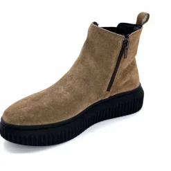 Décontracté|Basic<marchesini Bottines Ivoire 659020 Daim Taupe