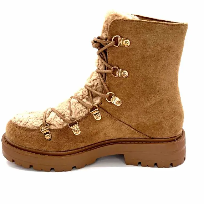 Montagne|Bottines<svetonio - h.l calzature srl Bottines Ivoire 23136-43 Daim Taupe Camel