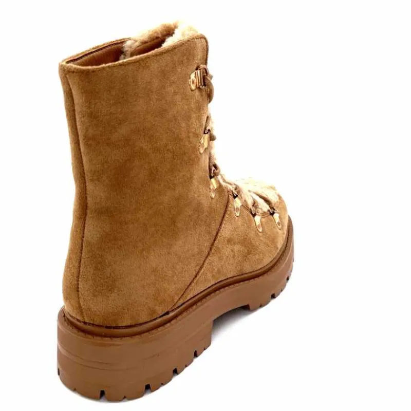 Montagne|Bottines<svetonio - h.l calzature srl Bottines Ivoire 23136-43 Daim Taupe Camel