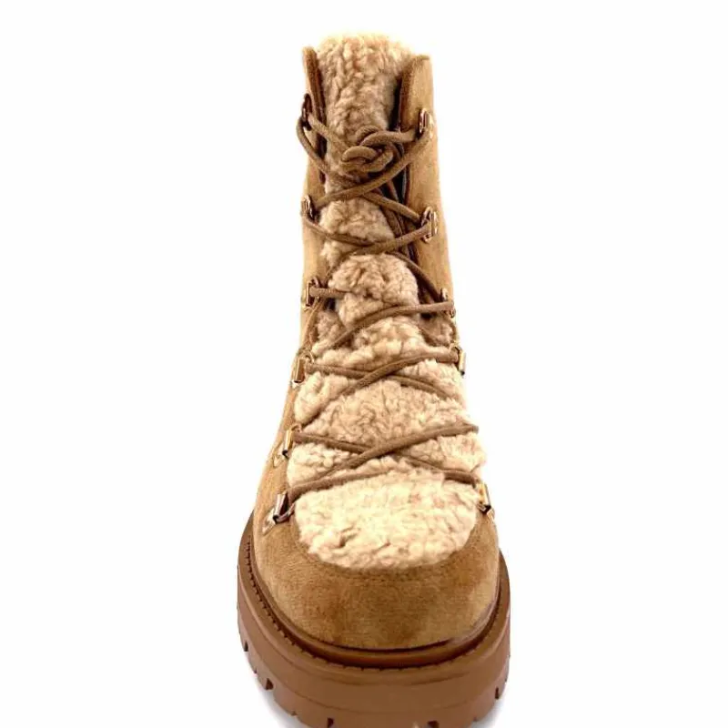 Montagne|Bottines<svetonio - h.l calzature srl Bottines Ivoire 23136-43 Daim Taupe Camel