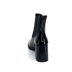 Elégant|Bottines<We Do Bottines Ivoire 99647a Cuir Vernis Noir