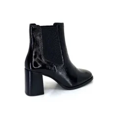 Elégant|Bottines<We Do Bottines Ivoire 99647a Cuir Vernis Noir