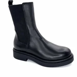 Basic|Bottines<marchesini Bottines Ivoire 84C Cuir Noir