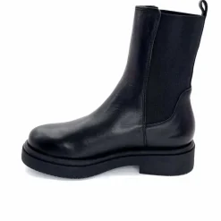 Basic|Bottines<marchesini Bottines Ivoire 84C Cuir Noir