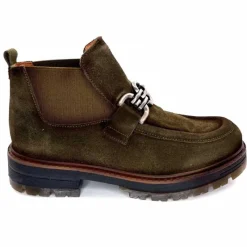 Masculin|Mocassins<Ivoire0036a Bottines Ivoire Cv5059 Daim Olive Vert