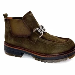 Masculin|Mocassins<Ivoire0036a Bottines Ivoire Cv5059 Daim Olive Vert