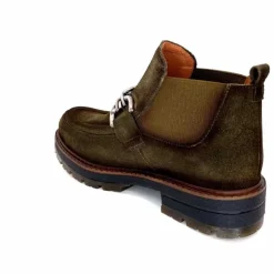 Masculin|Mocassins<Ivoire0036a Bottines Ivoire Cv5059 Daim Olive Vert