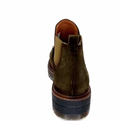 Masculin|Mocassins<Ivoire0036a Bottines Ivoire Cv5059 Daim Olive Vert