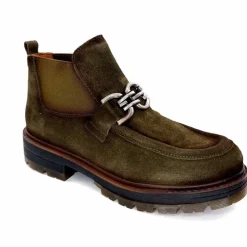 Masculin|Mocassins<Ivoire0036a Bottines Ivoire Cv5059 Daim Olive Vert