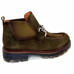 Masculin|Mocassins<Ivoire0036a Bottines Ivoire Cv5059 Daim Olive Vert
