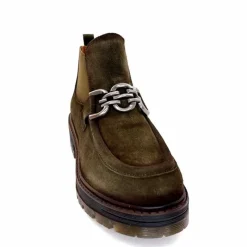 Masculin|Mocassins<Ivoire0036a Bottines Ivoire Cv5059 Daim Olive Vert