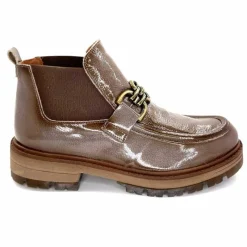 Masculin|Bottines<Ivoire0036a Bottines Ivoire Cv5059 Vernis Taupe