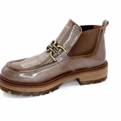 Masculin|Bottines<Ivoire0036a Bottines Ivoire Cv5059 Vernis Taupe