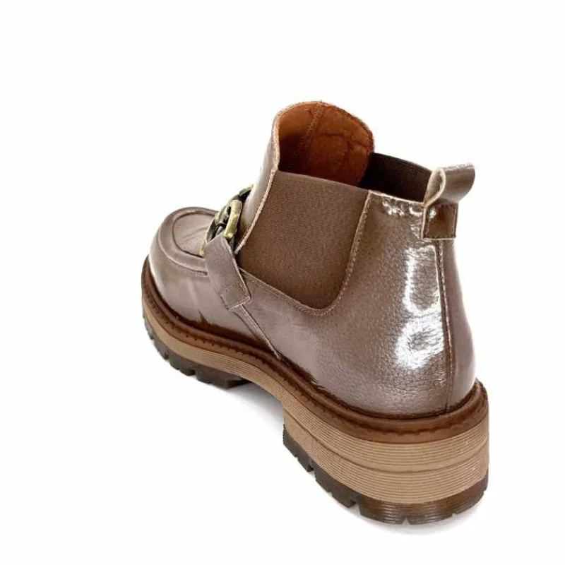 Masculin|Bottines<Ivoire0036a Bottines Ivoire Cv5059 Vernis Taupe