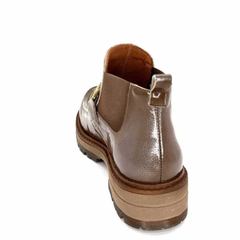 Masculin|Bottines<Ivoire0036a Bottines Ivoire Cv5059 Vernis Taupe