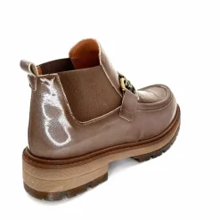 Masculin|Bottines<Ivoire0036a Bottines Ivoire Cv5059 Vernis Taupe