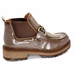 Masculin|Bottines<Ivoire0036a Bottines Ivoire Cv5059 Vernis Taupe