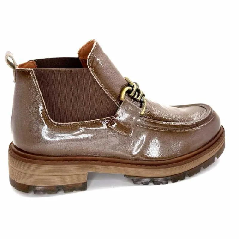 Masculin|Bottines<Ivoire0036a Bottines Ivoire Cv5059 Vernis Taupe