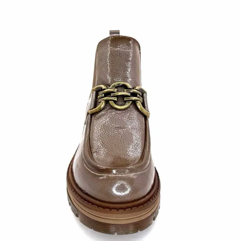 Masculin|Bottines<Ivoire0036a Bottines Ivoire Cv5059 Vernis Taupe