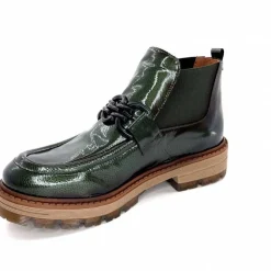 Masculin<Ivoire0036a Bottines Ivoire Cv5059 Vernis Olive Vert