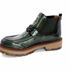 Masculin<Ivoire0036a Bottines Ivoire Cv5059 Vernis Olive Vert