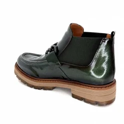 Masculin<Ivoire0036a Bottines Ivoire Cv5059 Vernis Olive Vert