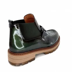 Masculin<Ivoire0036a Bottines Ivoire Cv5059 Vernis Olive Vert