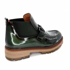 Masculin<Ivoire0036a Bottines Ivoire Cv5059 Vernis Olive Vert