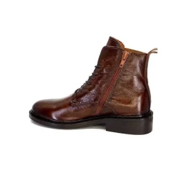 Basic|Bottines<Ivoire0460a Bottines Ivoire Jobert Cuir Marron