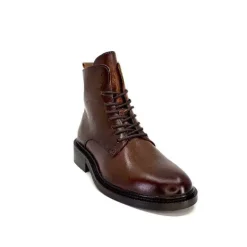 Basic|Bottines<Ivoire0460a Bottines Ivoire Jobert Cuir Marron