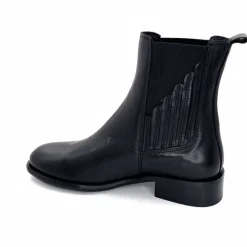 Masculin|Basic<marcha / m.moustafa Bottines Ivoire Lot 3068 Cuir Noir