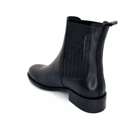 Masculin|Basic<marcha / m.moustafa Bottines Ivoire Lot 3068 Cuir Noir