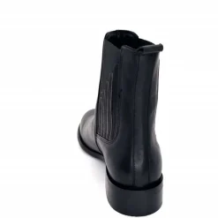 Masculin|Basic<marcha / m.moustafa Bottines Ivoire Lot 3068 Cuir Noir