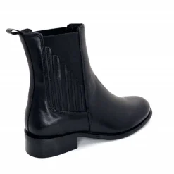 Masculin|Basic<marcha / m.moustafa Bottines Ivoire Lot 3068 Cuir Noir