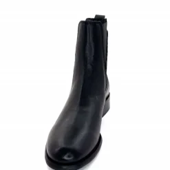 Masculin|Basic<marcha / m.moustafa Bottines Ivoire Lot 3068 Cuir Noir