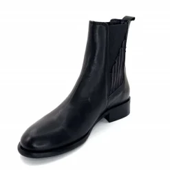 Masculin|Basic<marcha / m.moustafa Bottines Ivoire Lot 3068 Cuir Noir