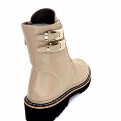 Masculin<XSA Bottines Légère 0179 Cuir Beige