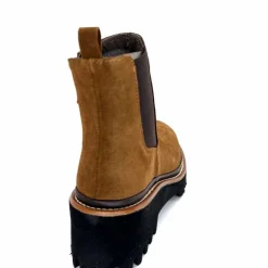 Masculin|Elégant<XSA Bottines Légère 9829 Cuir Daim Marron