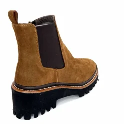 Masculin|Elégant<XSA Bottines Légère 9829 Cuir Daim Marron